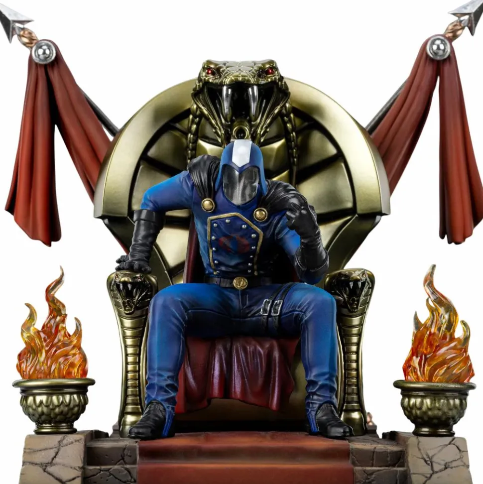 G.I. Joe - Cobra Commander Deluxe 1/10th Scale Statue