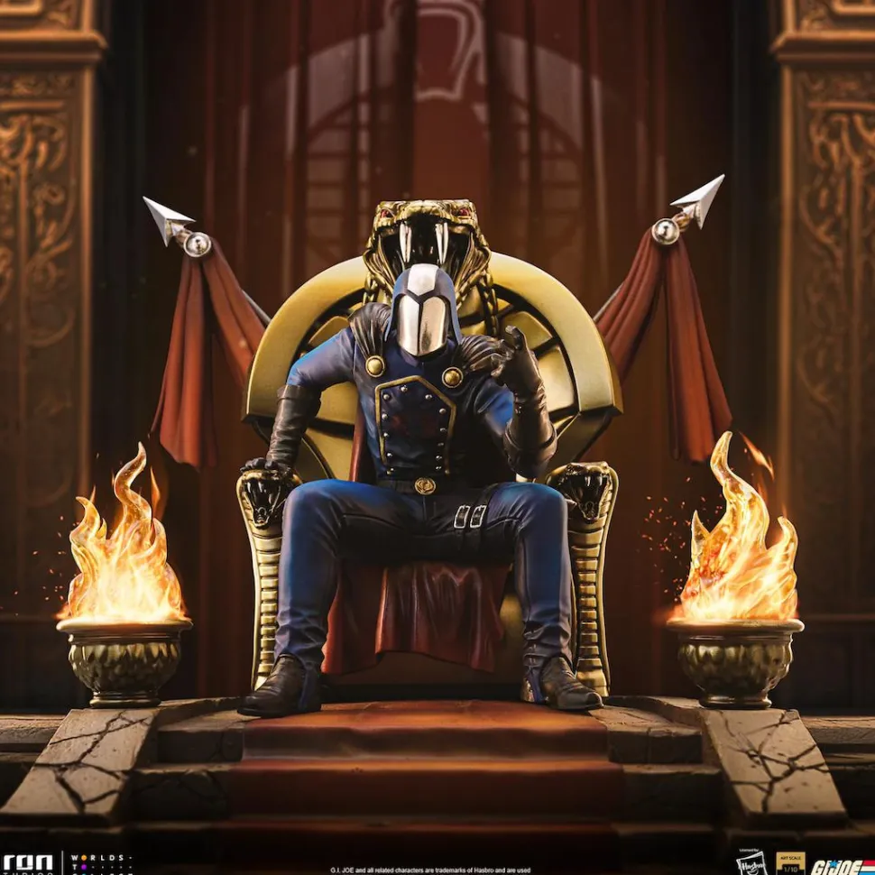 G.I. Joe - Cobra Commander Deluxe 1/10th Scale Statue