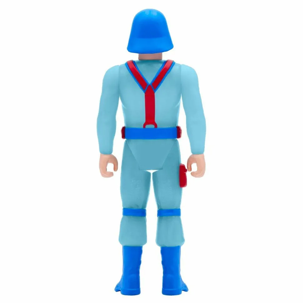 G.I. Joe - Cobra Trooper (Y-Back) Glow Patrol Glow-in-the-Dark ReAction 3.75” Action Figure