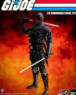 G.I. Joe - Commando Snake Eyes FigZero 1/6th Scale Action Figure