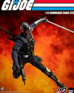 G.I. Joe - Commando Snake Eyes FigZero 1/6th Scale Action Figure
