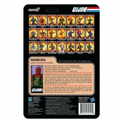 G.I. Joe - Roadblock ReAction 3.75” Action Figure