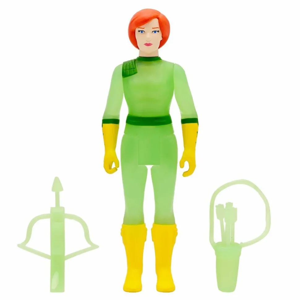 G.I. Joe - Scarlett Glow Patrol Glow-in-the-Dark ReAction 3.75” Action Figure