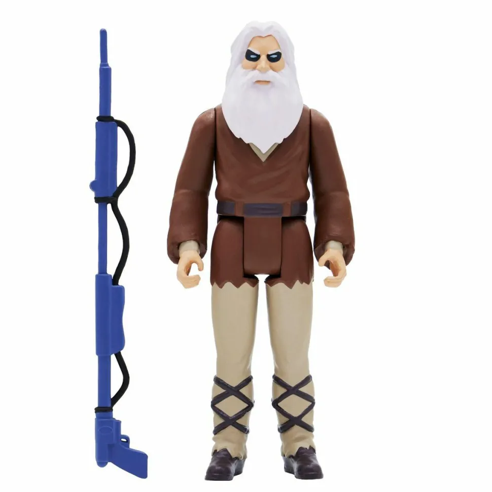 G.I. Joe - Snake Eyes & Blind Woodsman Arctic Rescue ReAction 3.75” Action Figure & Vehicle Playset