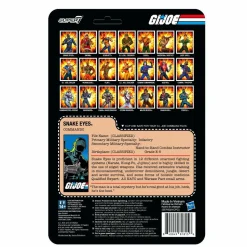 G.I. Joe - Snake Eyes (Cartoon V2) ReAction 3.75” Action Figure