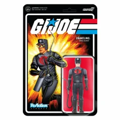 G.I. Joe - Snakeling Cobra Recruit with Blow Torch ReAction 3.75” Action Figure