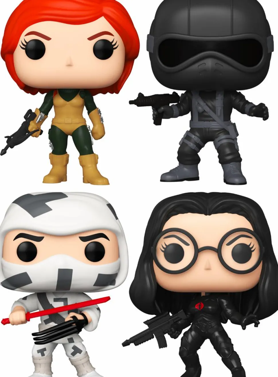 G.I. Joe - Snakes & Shadows Pop! Vinyl Bundle (Set of 4)