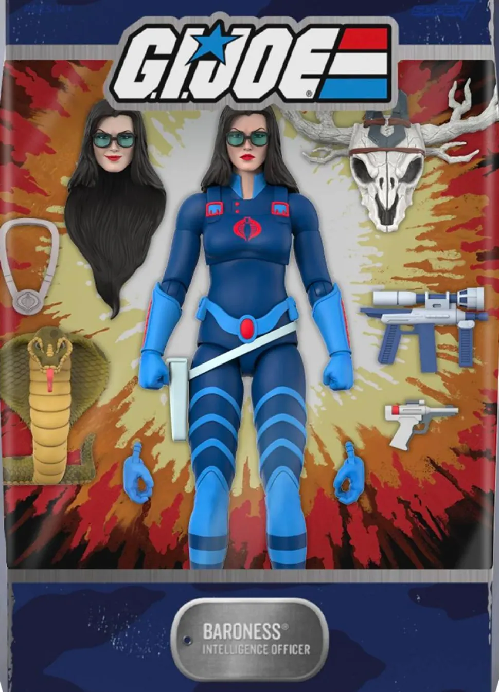 G.I. Joe: A Real American Hero (1989) - Wave 6 DIC Era Utimates! 7" Scale Action Figure Bundle (Set of 3)