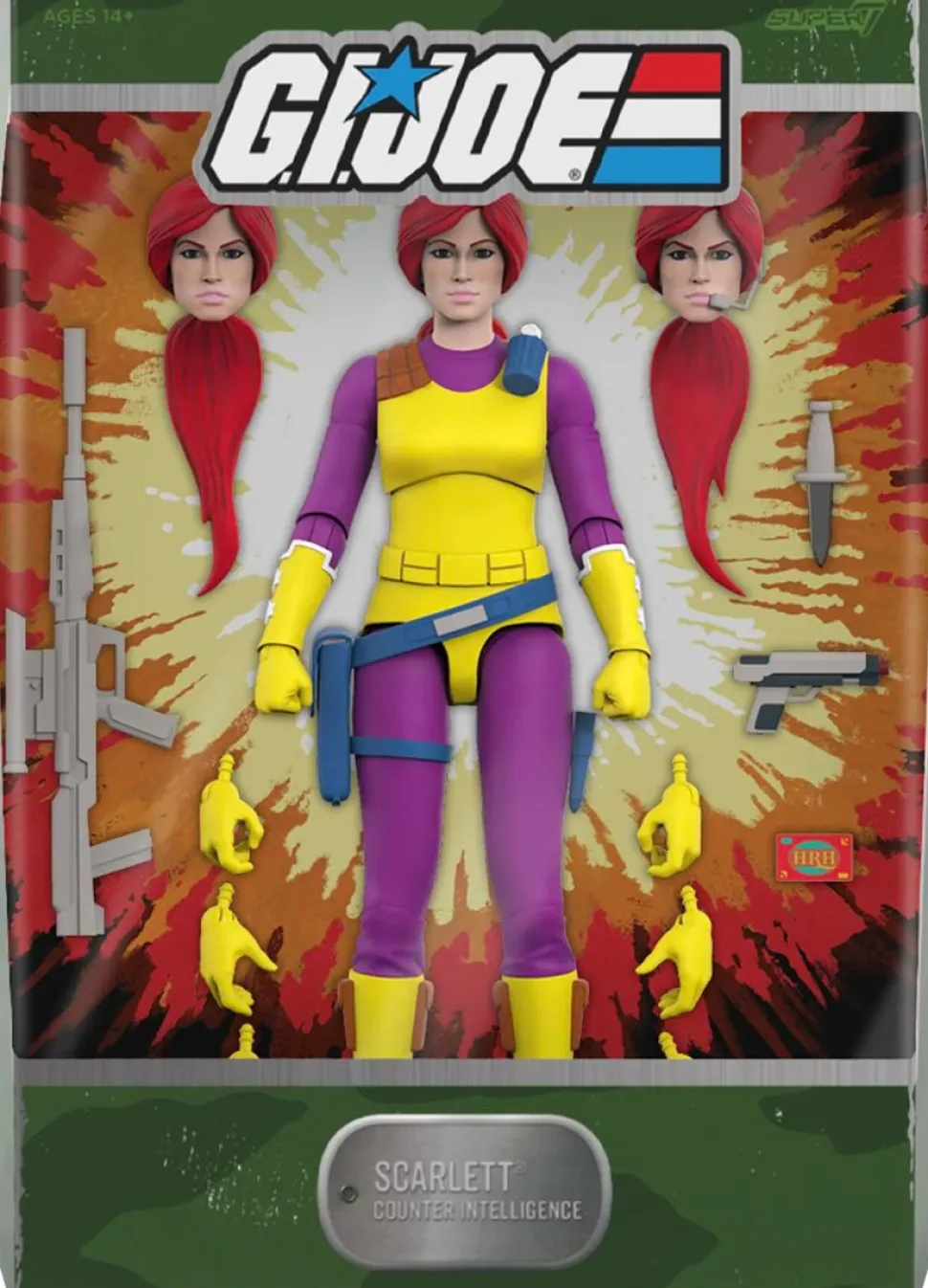 G.I. Joe: A Real American Hero (1989) - Wave 6 DIC Era Utimates! 7" Scale Action Figure Bundle (Set of 3)