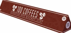 Gift Republic - 100 Coffees Bucket List Scratch Off Poster