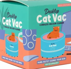 Gift Republic - Desktop Cat Vac Cordless Vacuum Cleaner