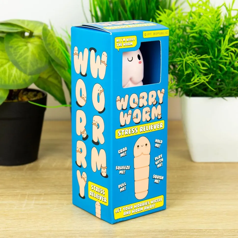 Gift Republic - Worry Worm Stress Reliever