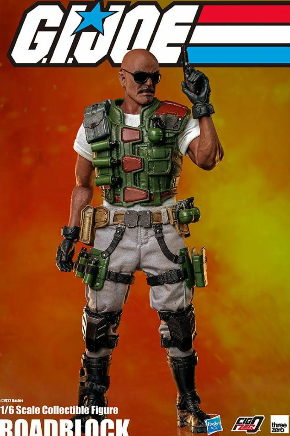 G.I.Joe - Roadblock 1/6th Scale Action Figure
