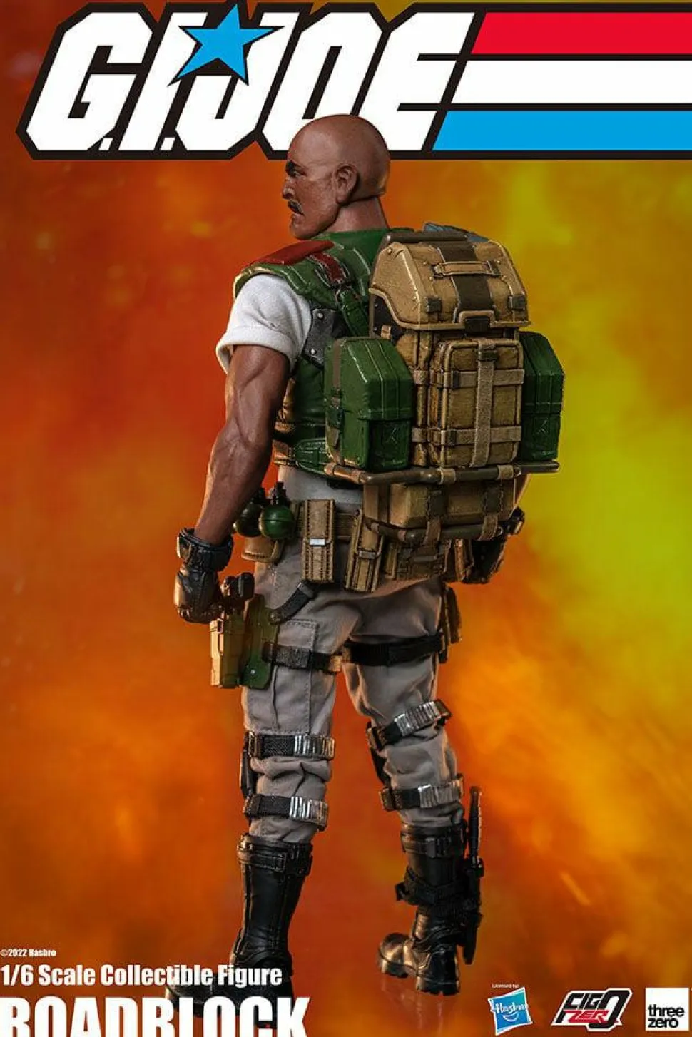 G.I.Joe - Roadblock 1/6th Scale Action Figure