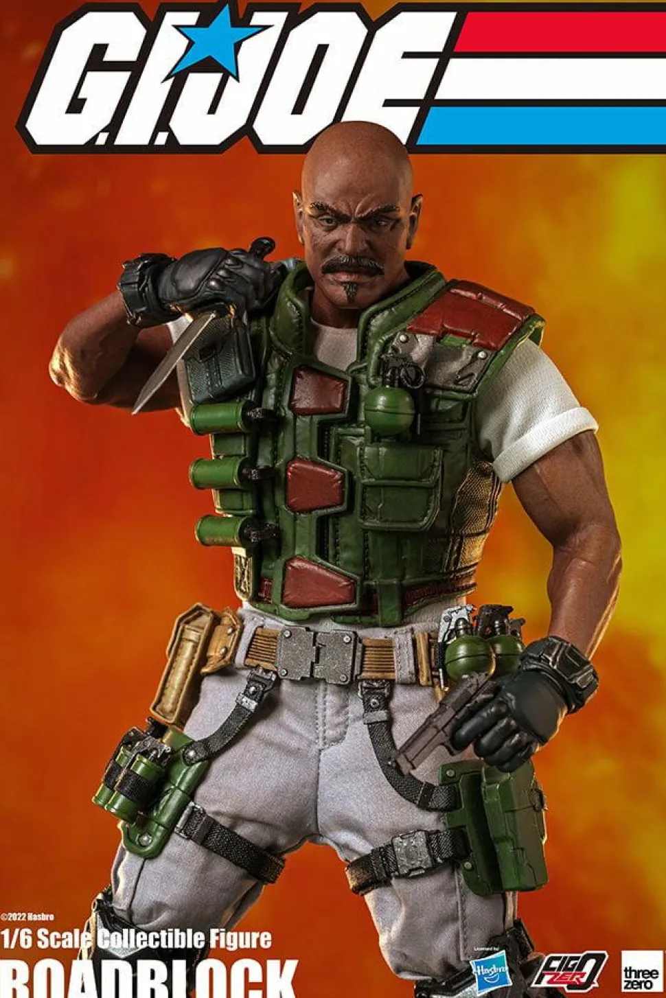 G.I.Joe - Roadblock 1/6th Scale Action Figure