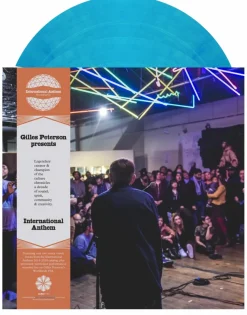 Gilles Peterson Presents International Anthem by Various Artists 2xLP Vinyl Record (2025 Record Store Day Exclusive Frozen Lake Michigan Coloured Vinyl)