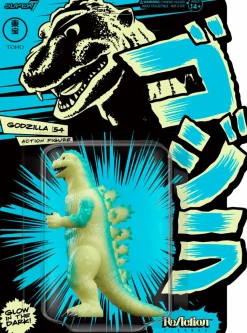 Godzilla (1954) - Godzilla Glow in the Dark ReAction 3.75” Action Figure (2022 SDCC Exclusive)