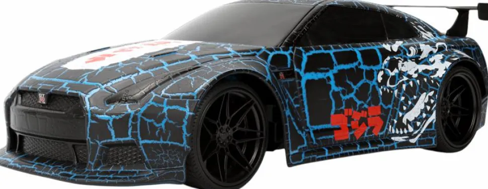 Godzilla - 2009 Nissan GT-R (R35) 1/16th Scale R/C Remote Control Vehicle Replica
