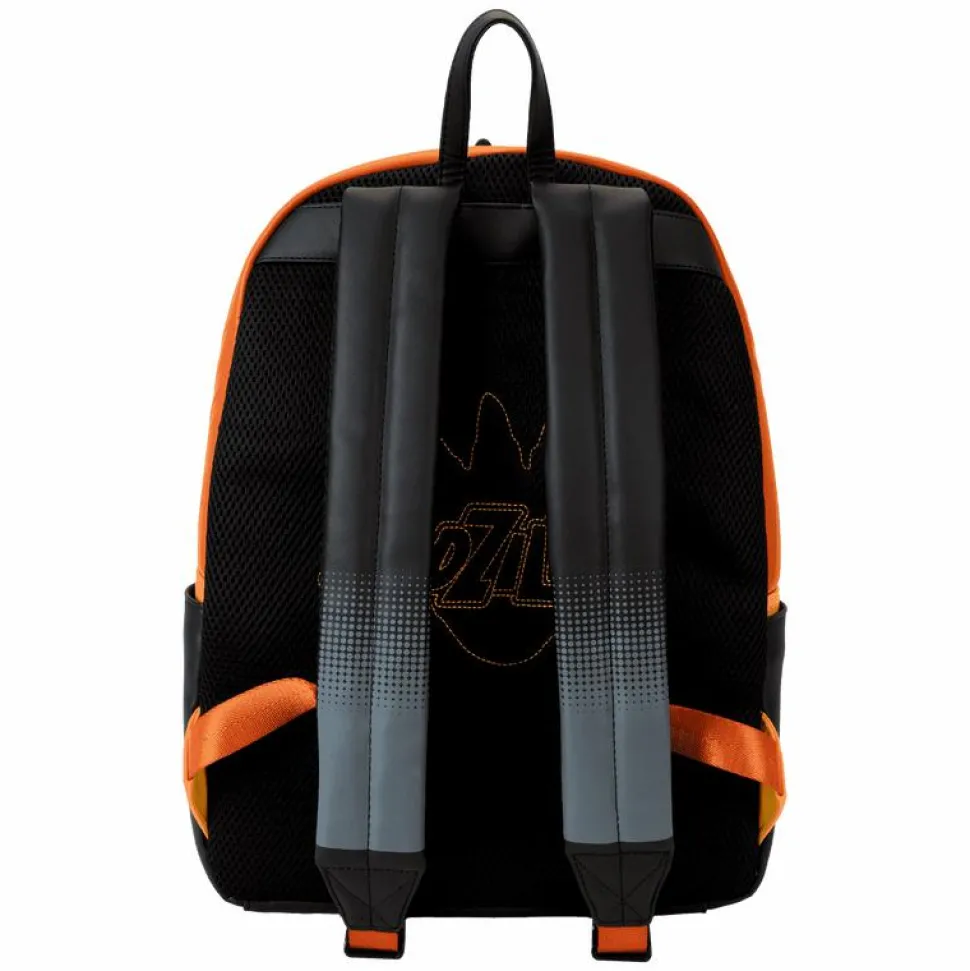 Godzilla - Burning City Cosplay 18" Faux Leather Backpack