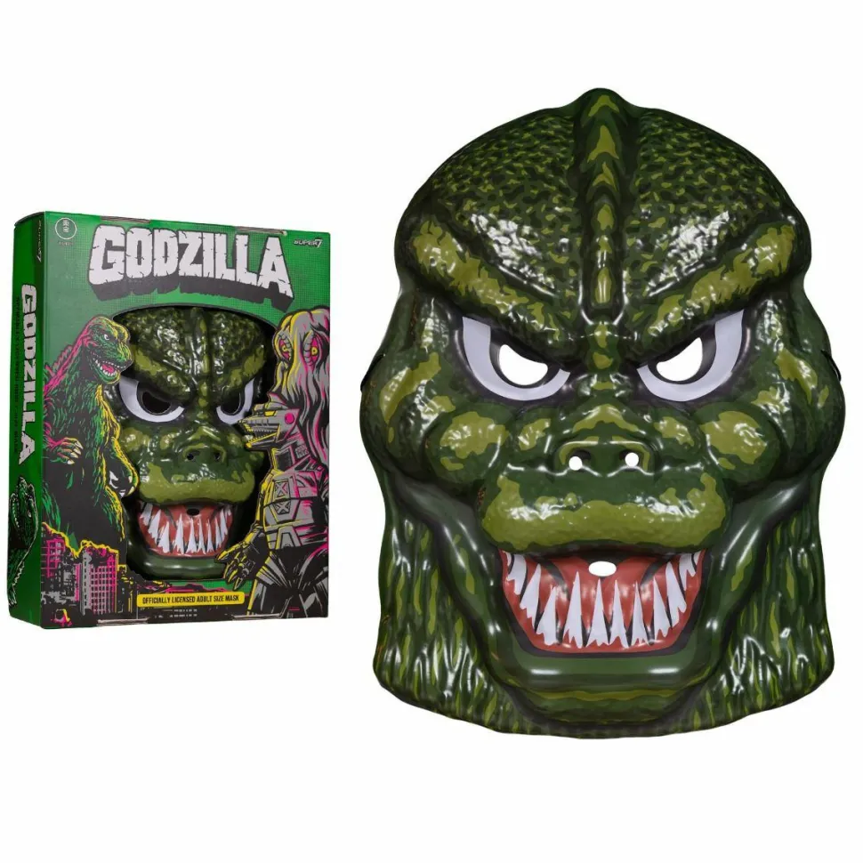 Godzilla - Godzilla (Green) Toho Retro Vacuform Mask