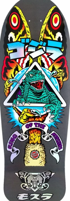 Godzilla - Godzilla x Santa Cruz Mothra Natas 10.538" Skateboard Deck (Deck Only)