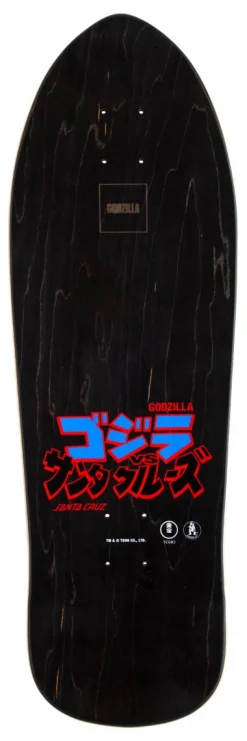 Godzilla - Godzilla x Santa Cruz Godzilla Jr. Natas 9.89" Skateboard Deck (Deck Only)