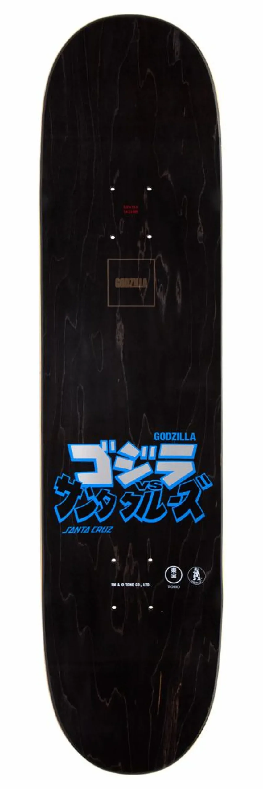 Godzilla - Godzilla x Santa Cruz Mecha Hand 8.0 Skateboard Deck (Deck Only)