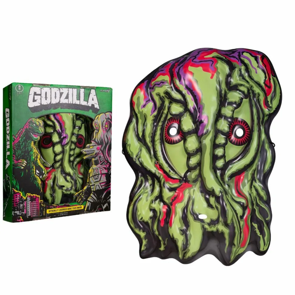 Godzilla - Hedorah Glow in the Dark Toho Retro Vacuform Mask