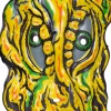 Godzilla - Hedorah (Yellow) Toho Retro Vacuform Mask