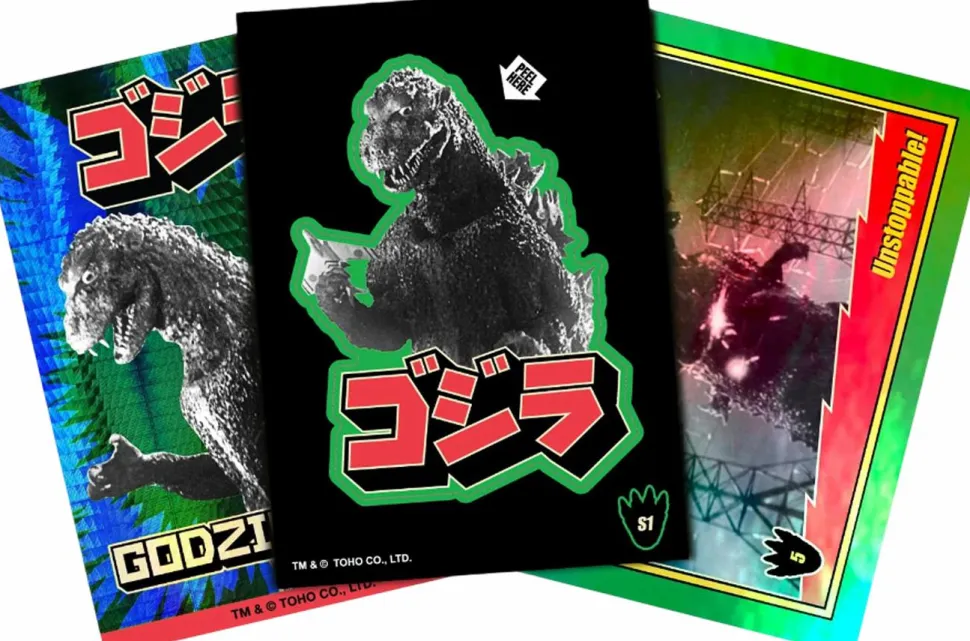 Godzilla - Toho Showa Series 1 Foil Pack Trading Cards Booster Pack (5 Cards + Sticker)