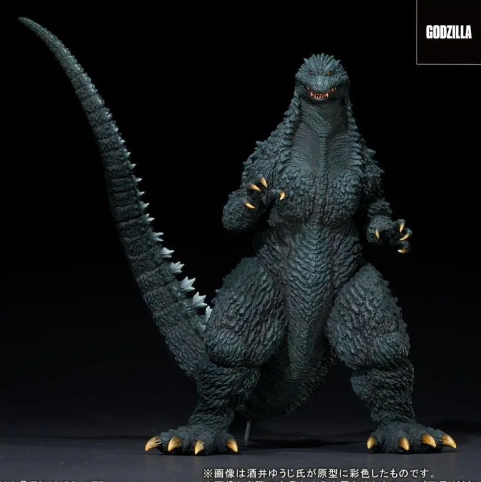 Godzilla Against Mechagodzilla (2002) - Godzilla: Battle in the Storm Yuji Sakai Modeling Collection 12" PVC Statue