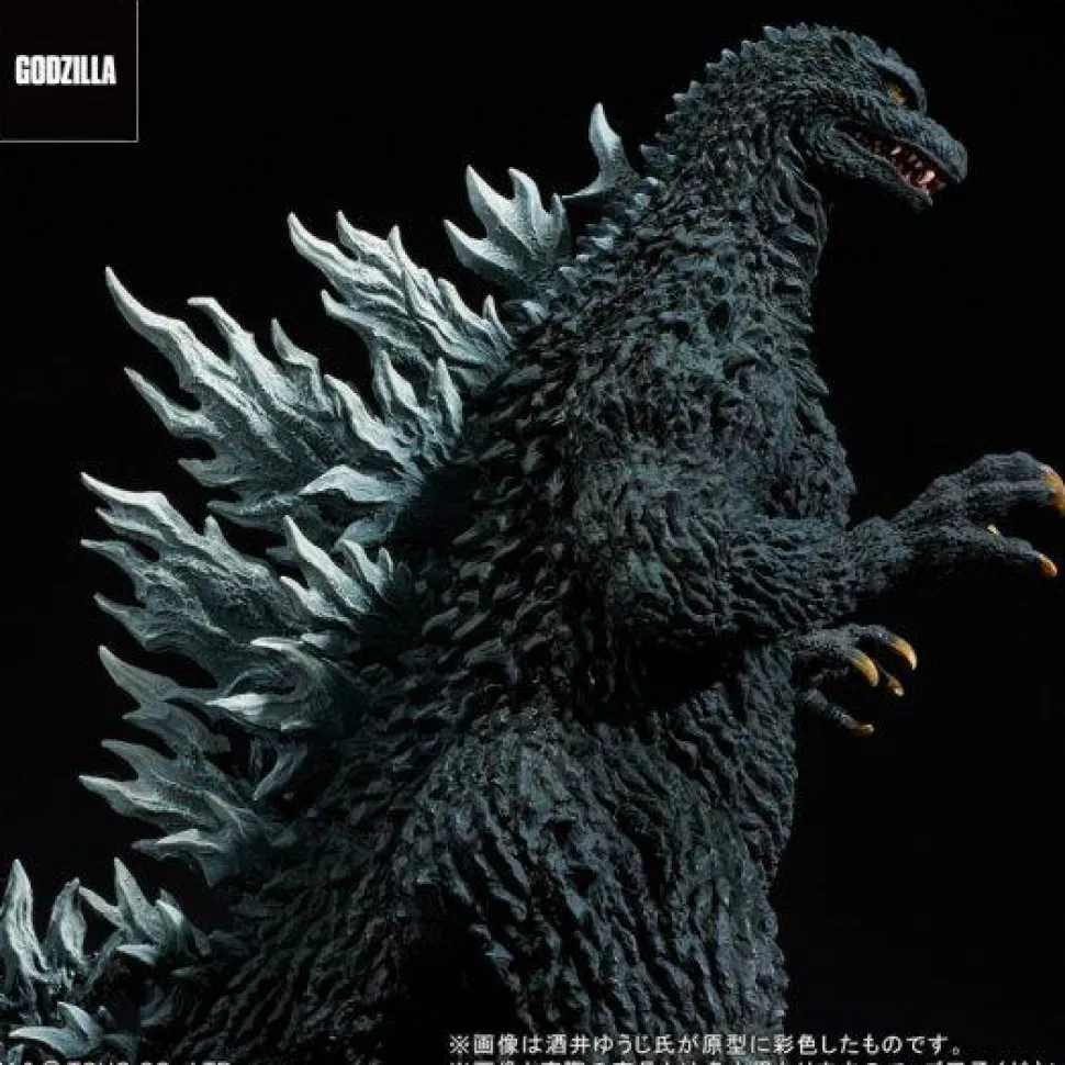 Godzilla Against Mechagodzilla (2002) - Godzilla: Battle in the Storm Yuji Sakai Modeling Collection 12" PVC Statue