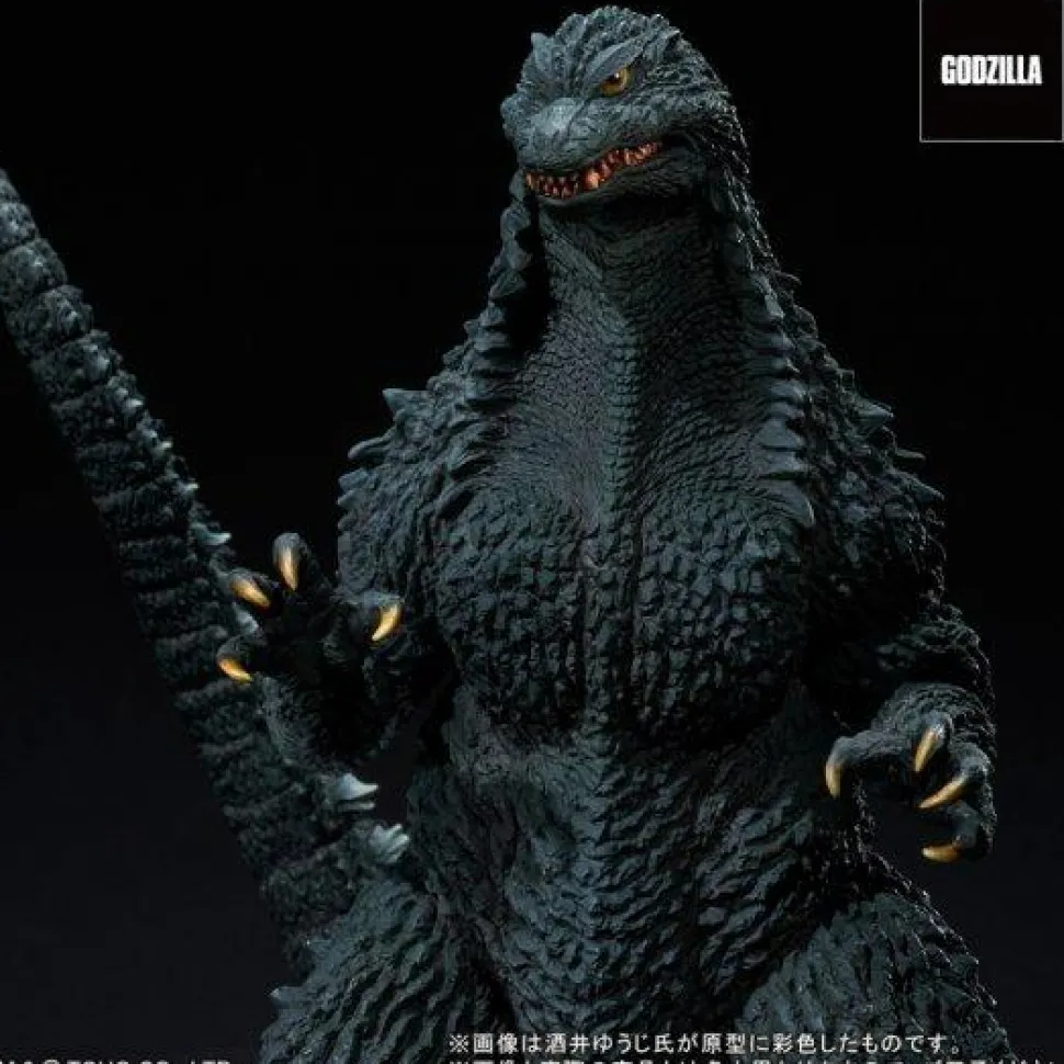 Godzilla Against Mechagodzilla (2002) - Godzilla: Battle in the Storm Yuji Sakai Modeling Collection 12" PVC Statue