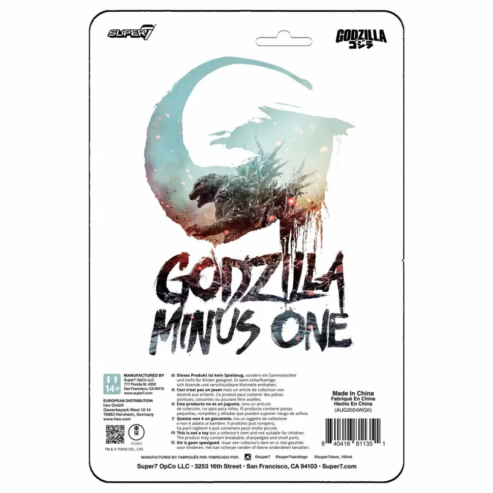 Godzilla Minus One (2023) - Godzilla Toho ReAction 3.75" Action Figure