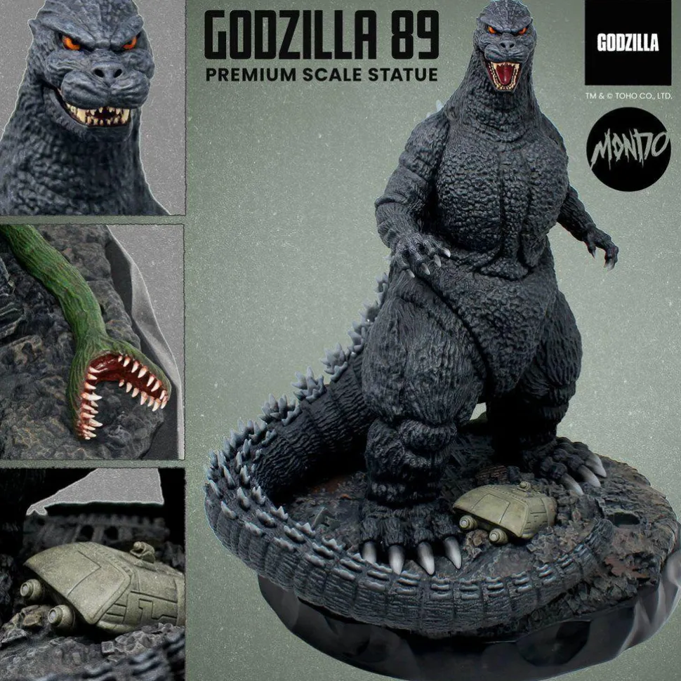 Godzilla vs Biollante (1989) - Godzilla Premium Scale 18” Statue