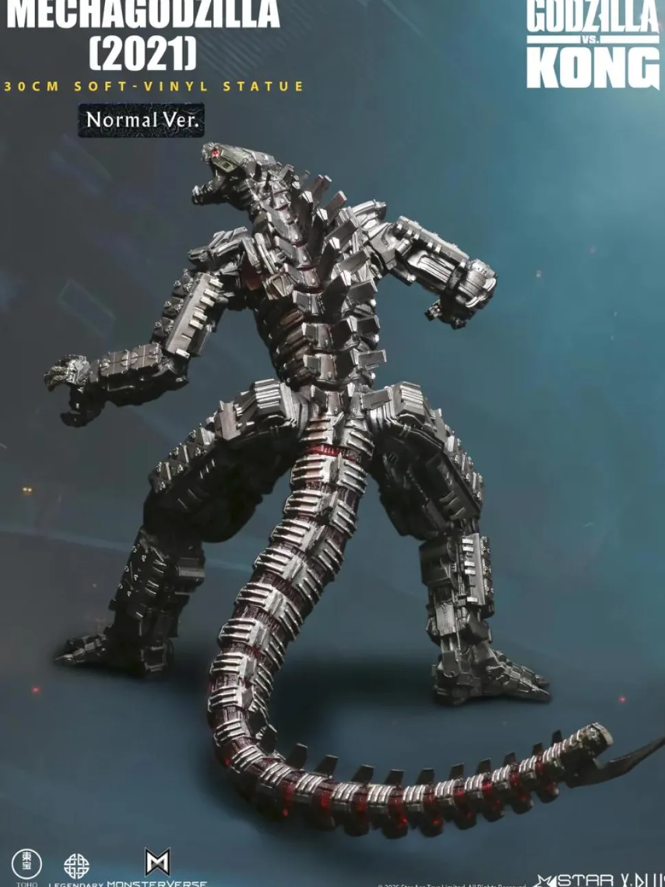 Godzilla vs. Kong (2021) - Mechagodzilla (Normal Version) Soft Vinyl 12" Statue