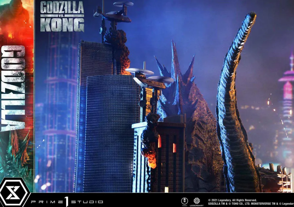 Godzilla vs Kong - Godzilla Final Battle 24” Diorama Statue