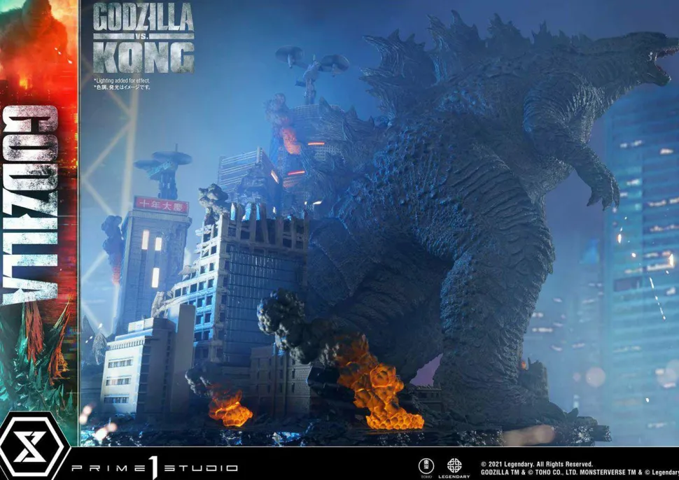 Godzilla vs Kong - Godzilla Final Battle 24” Diorama Statue