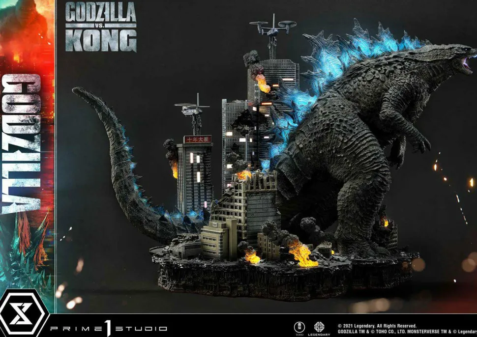 Godzilla vs Kong - Godzilla Final Battle 24” Diorama Statue