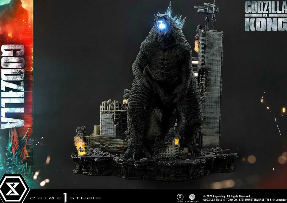 Godzilla vs Kong - Godzilla Final Battle 24” Diorama Statue