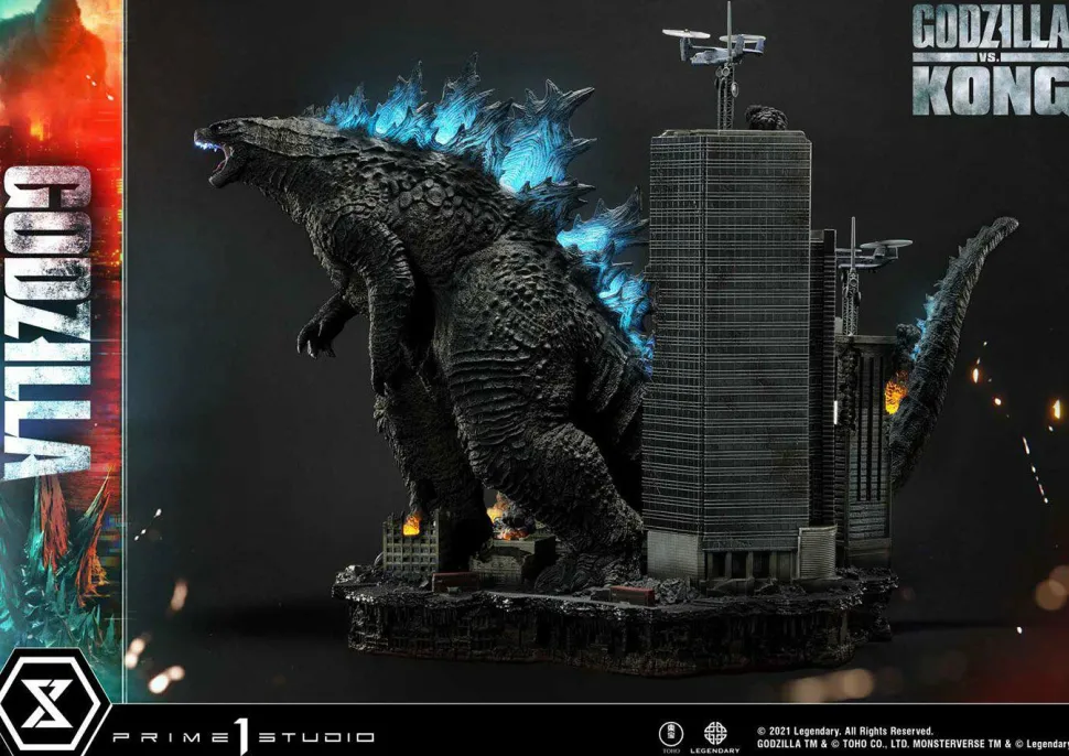 Godzilla vs Kong - Godzilla Final Battle 24” Diorama Statue