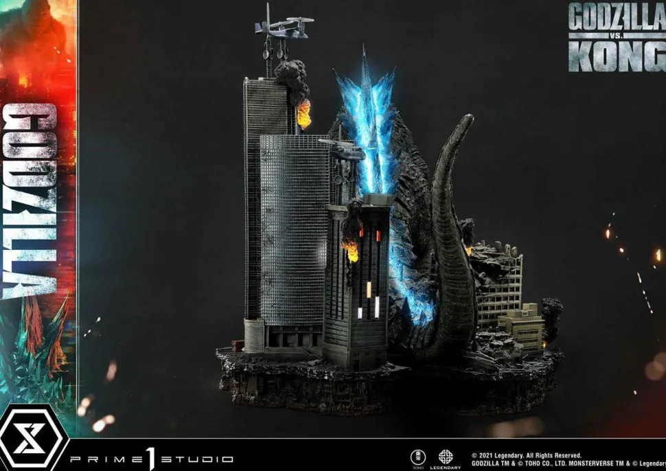 Godzilla vs Kong - Godzilla Final Battle 24” Diorama Statue