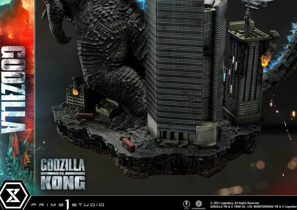 Godzilla vs Kong - Godzilla Final Battle 24” Diorama Statue