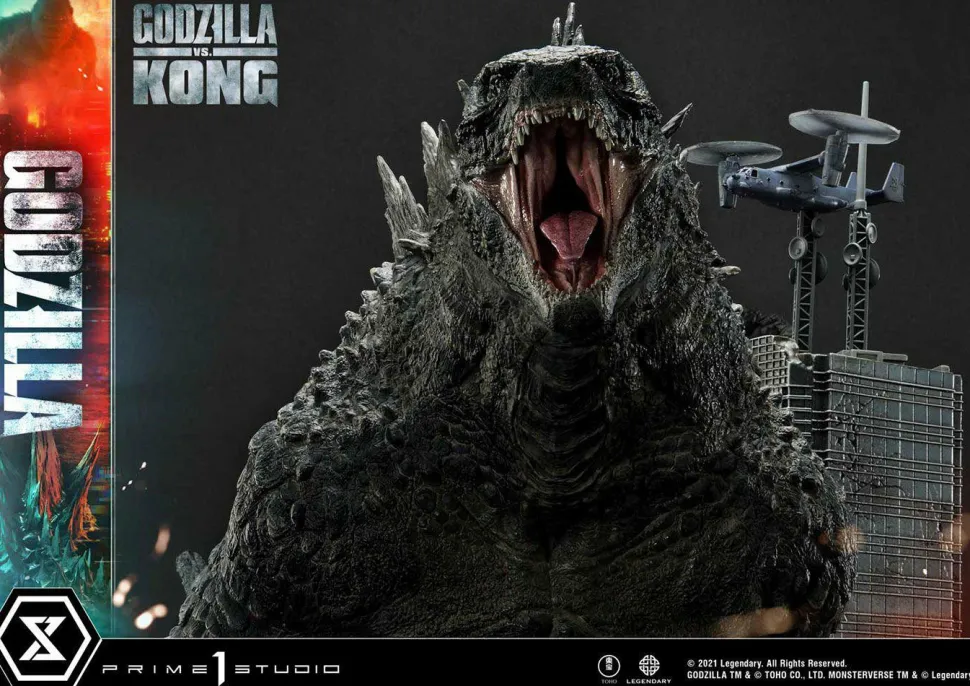 Godzilla vs Kong - Godzilla Final Battle 24” Diorama Statue