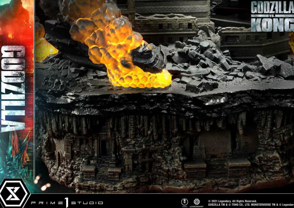Godzilla vs Kong - Godzilla Final Battle 24” Diorama Statue