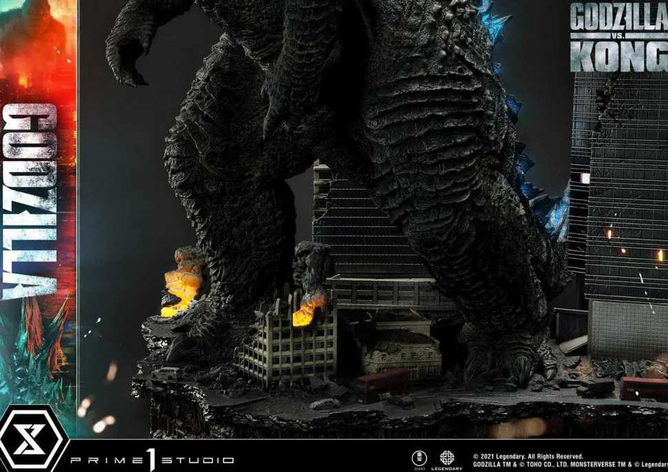 Godzilla vs Kong - Godzilla Final Battle 24” Diorama Statue