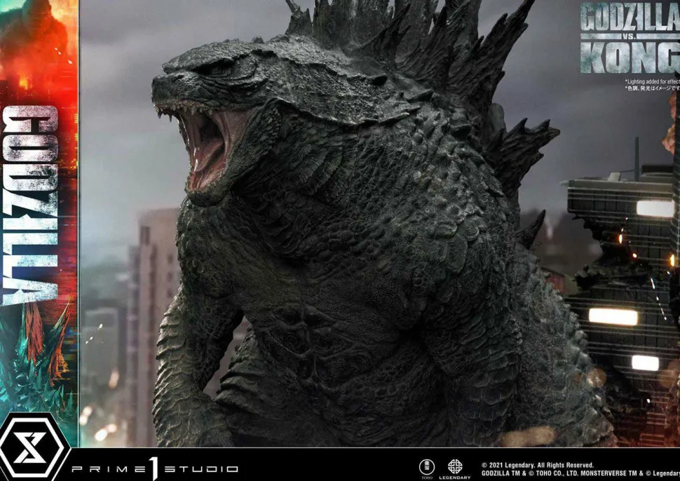 Godzilla vs Kong - Godzilla Final Battle 24” Diorama Statue