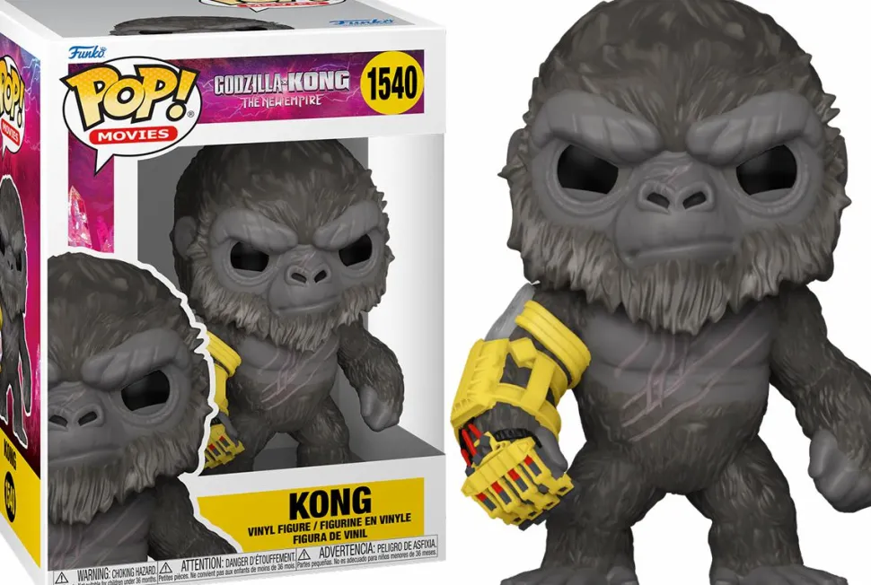 Godzilla vs. Kong 2: The New Empire - Kong with Mechanical Arm Pop! Vinyl Figure