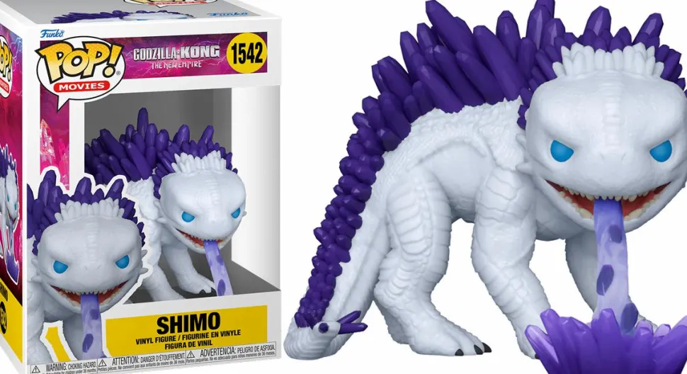Godzilla vs. Kong 2: The New Empire - Shimo with Ice-Ray Pop! Vinyl Figure