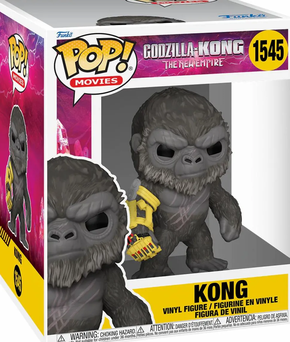 Godzilla vs. Kong 2: The New Empire - Kong with Mechanical Arm Super Sized 6" Pop! Vinyl Figure